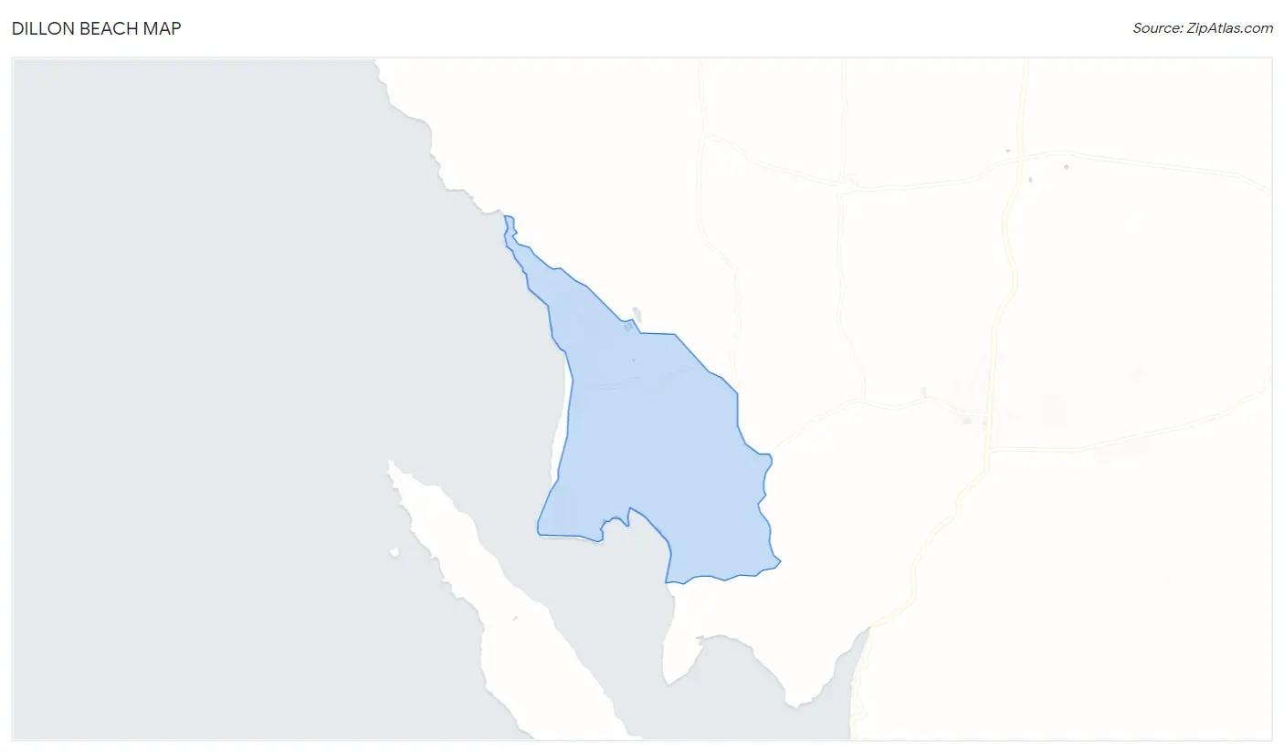 Dillon Beach Map