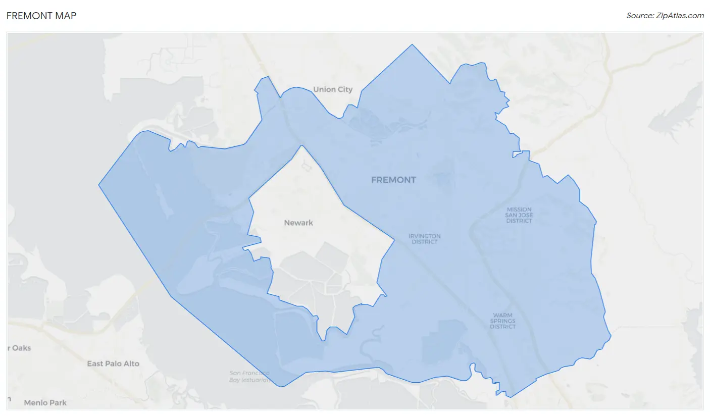 Fremont Map