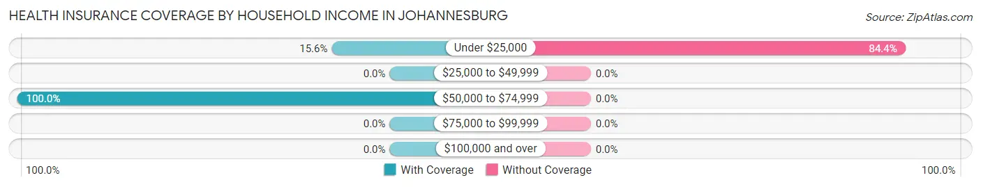 Health Insurance Coverage by Household Income in Johannesburg