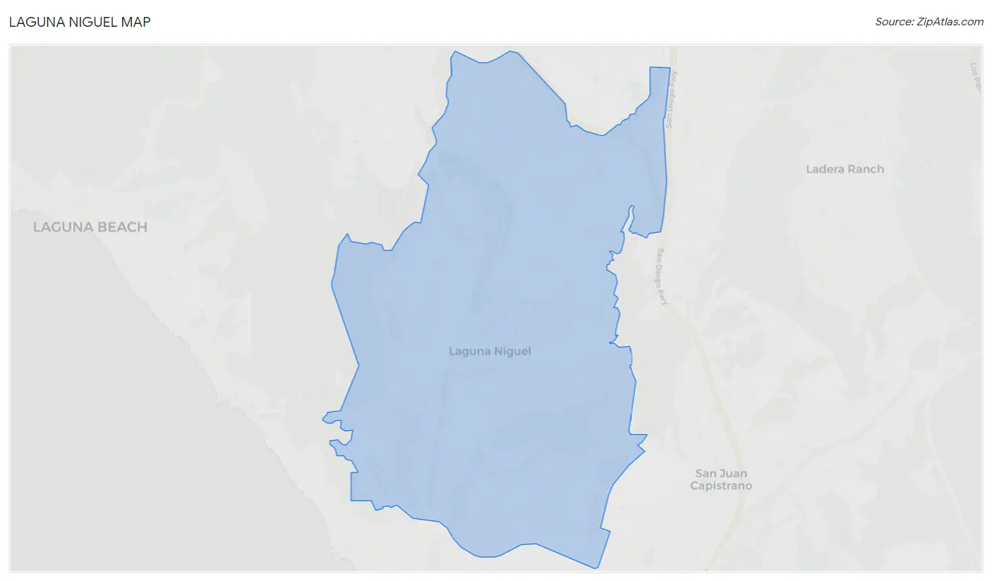 Laguna Niguel Map