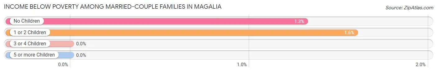 Income Below Poverty Among Married-Couple Families in Magalia