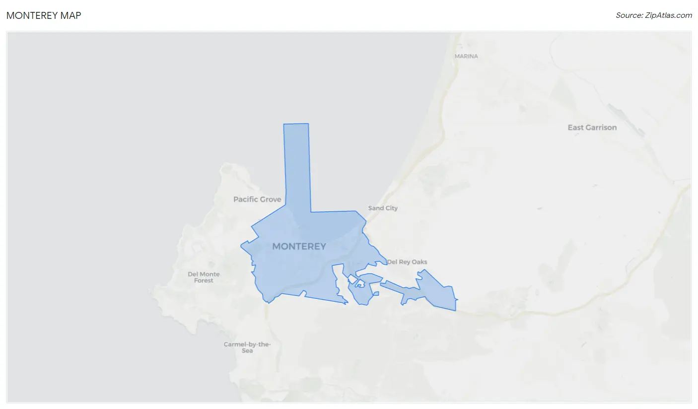 Monterey Map