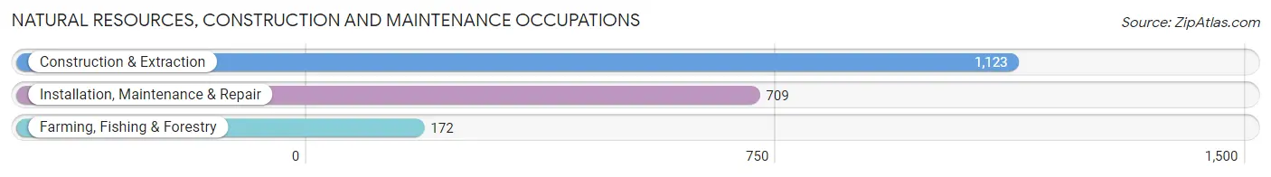 Natural Resources, Construction and Maintenance Occupations in Morgan Hill