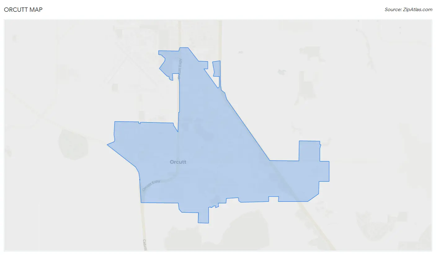 Orcutt Map