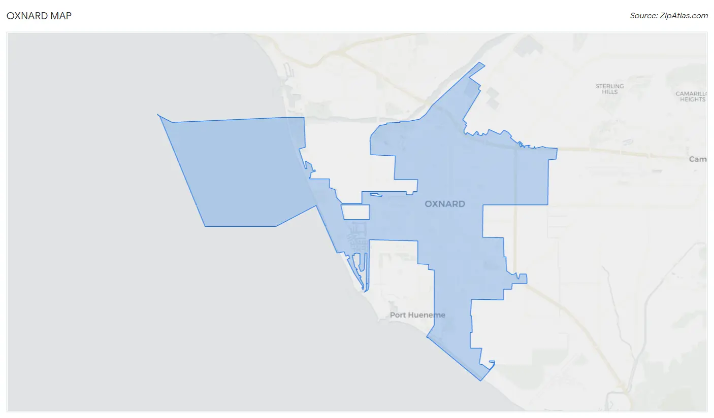 Oxnard Map