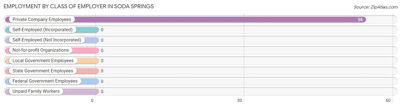 Employment by Class of Employer in Soda Springs