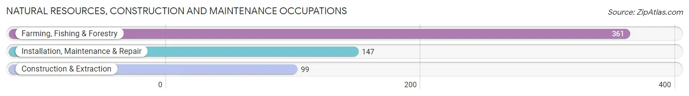 Natural Resources, Construction and Maintenance Occupations in Williams