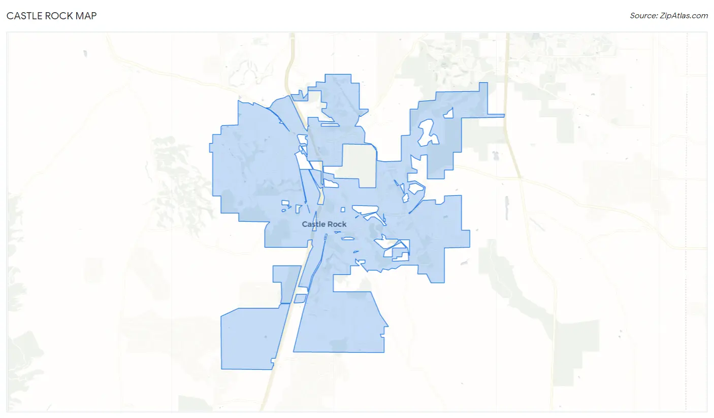 Castle Rock Map