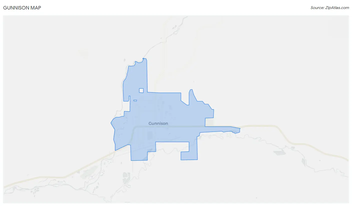 Gunnison Map