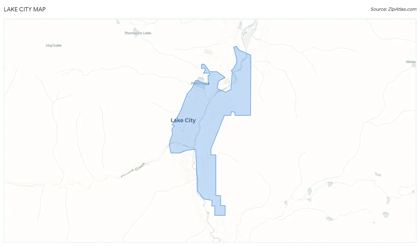 Lake City Map