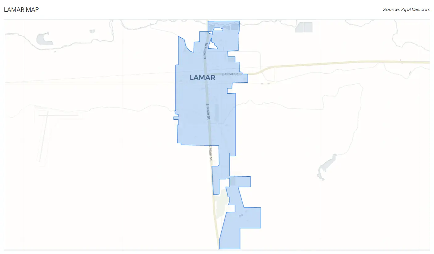 Lamar Map