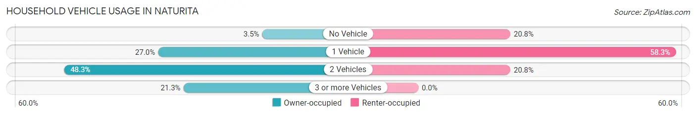 Household Vehicle Usage in Naturita