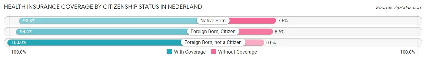 Health Insurance Coverage by Citizenship Status in Nederland