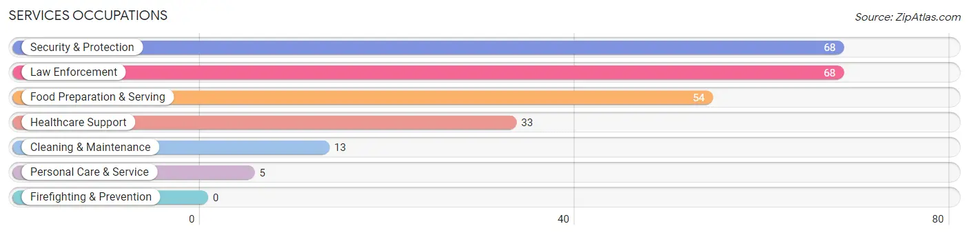 Services Occupations in Poncha Springs