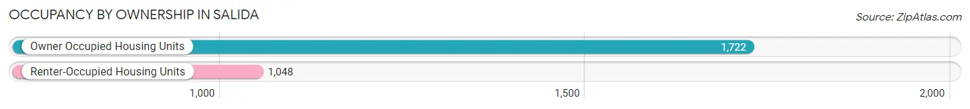 Occupancy by Ownership in Salida
