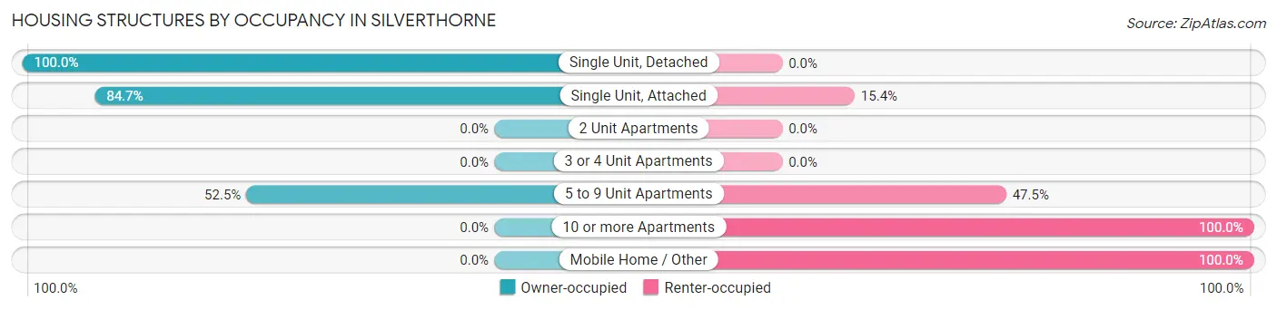 Housing Structures by Occupancy in Silverthorne
