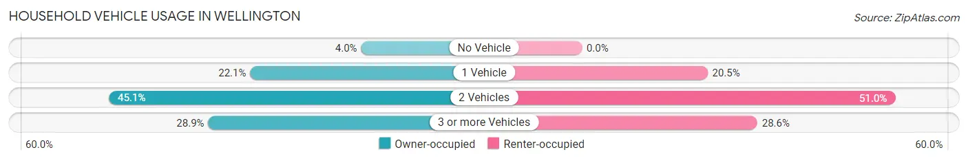 Household Vehicle Usage in Wellington