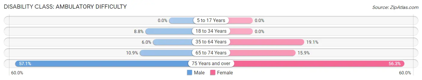 Disability in Wiggins: <span>Ambulatory Difficulty</span>