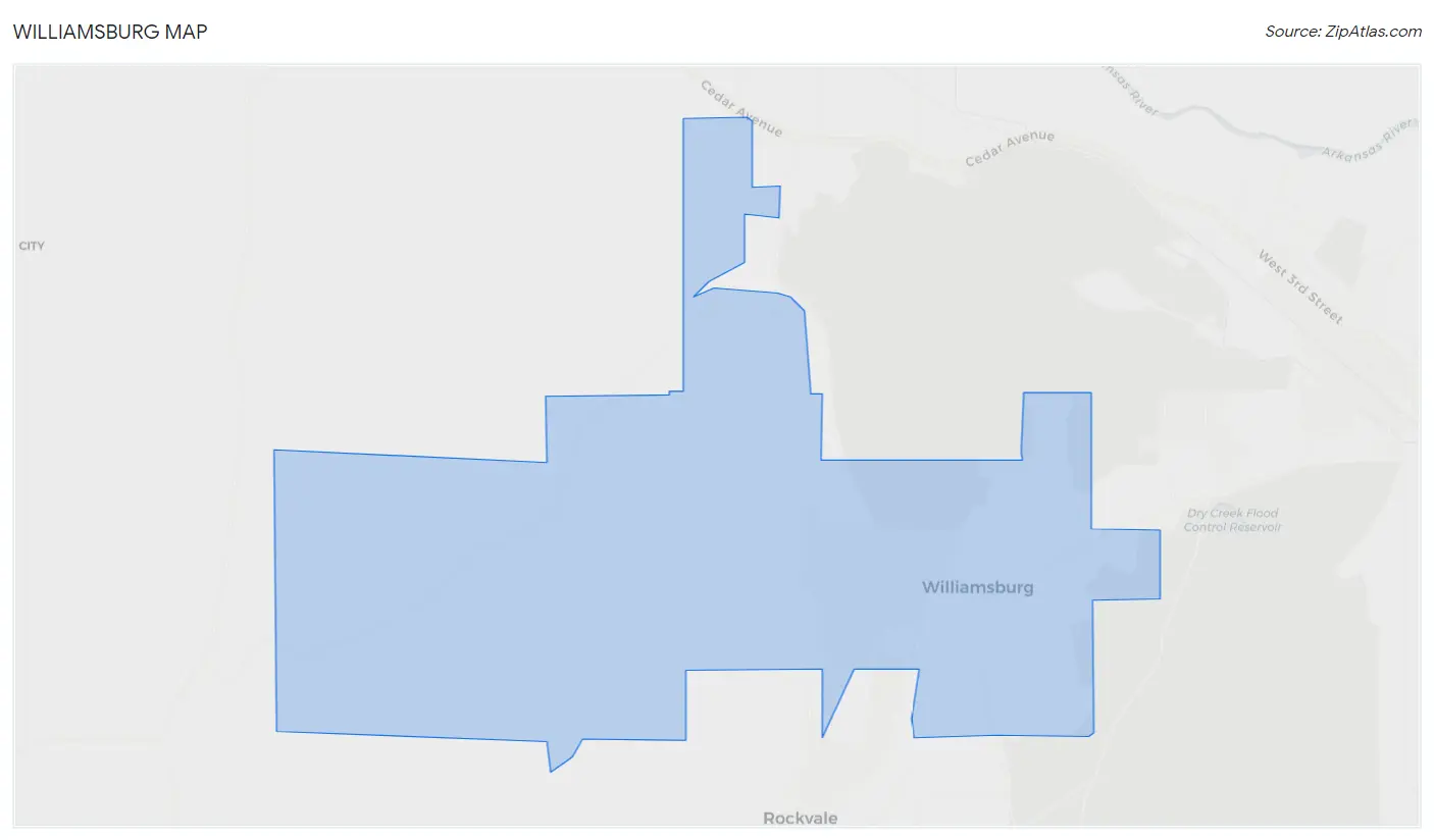 Williamsburg Map