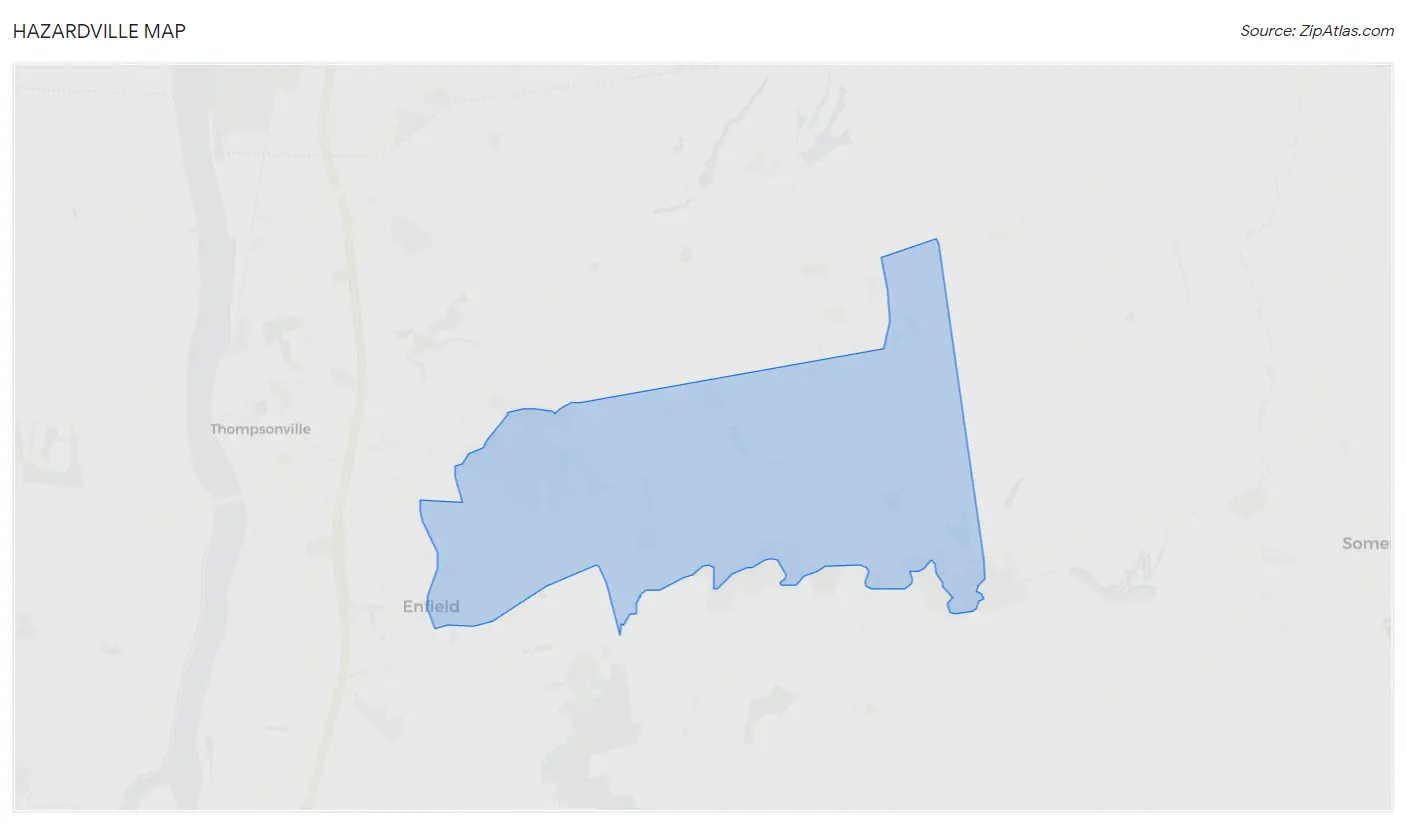 Hazardville Map