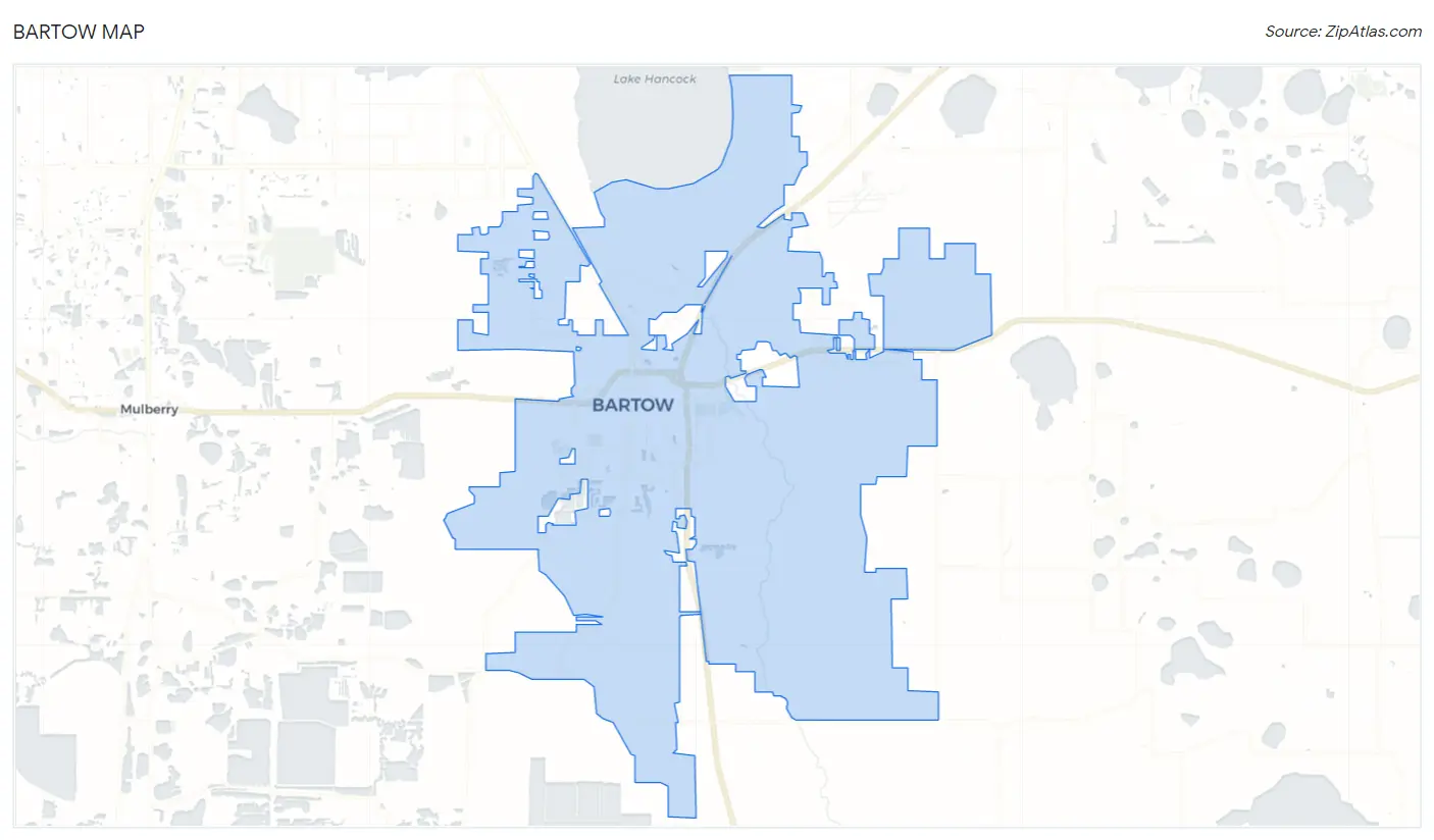 Bartow Map