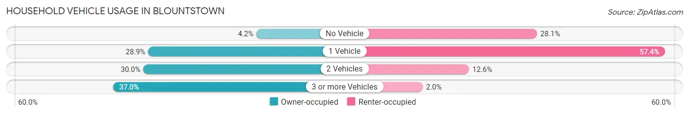 Household Vehicle Usage in Blountstown