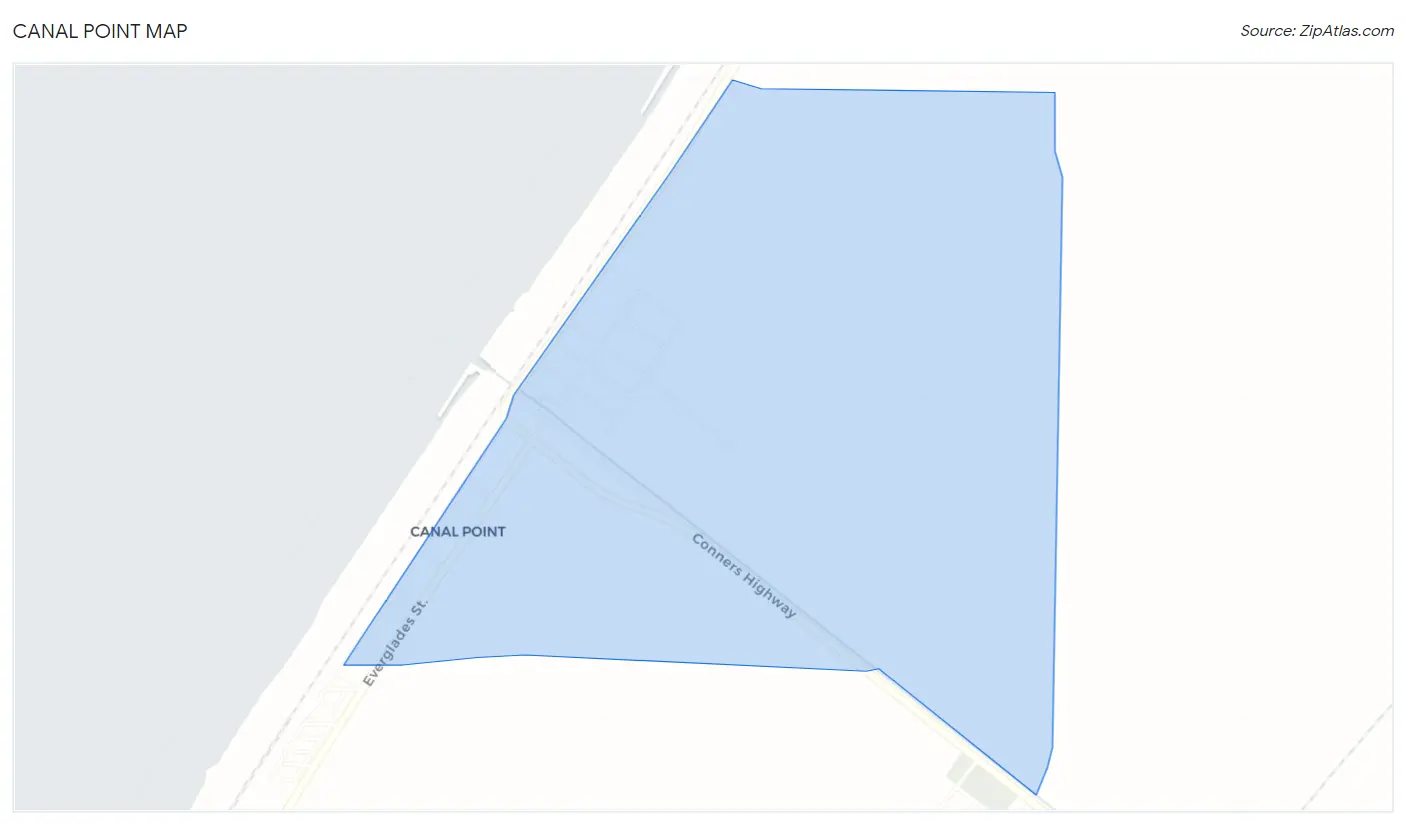 Canal Point Map