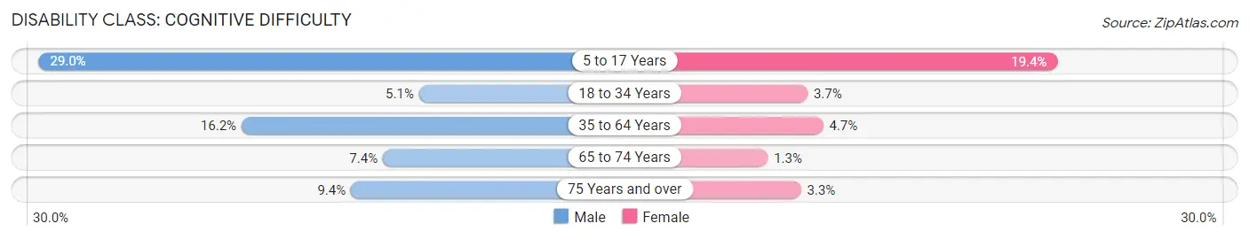 Disability in Leesburg: <span>Cognitive Difficulty</span>