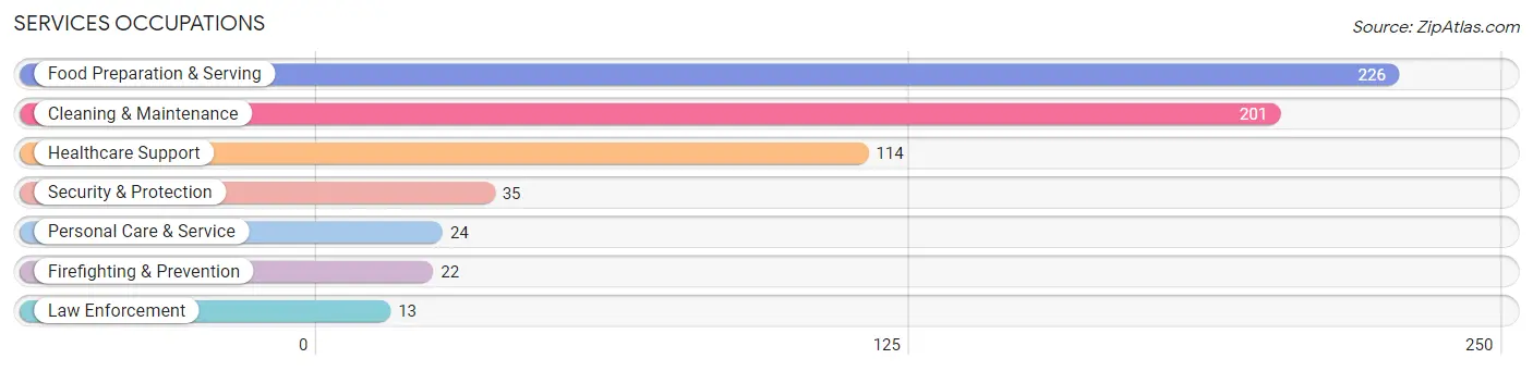 Services Occupations in Palatka