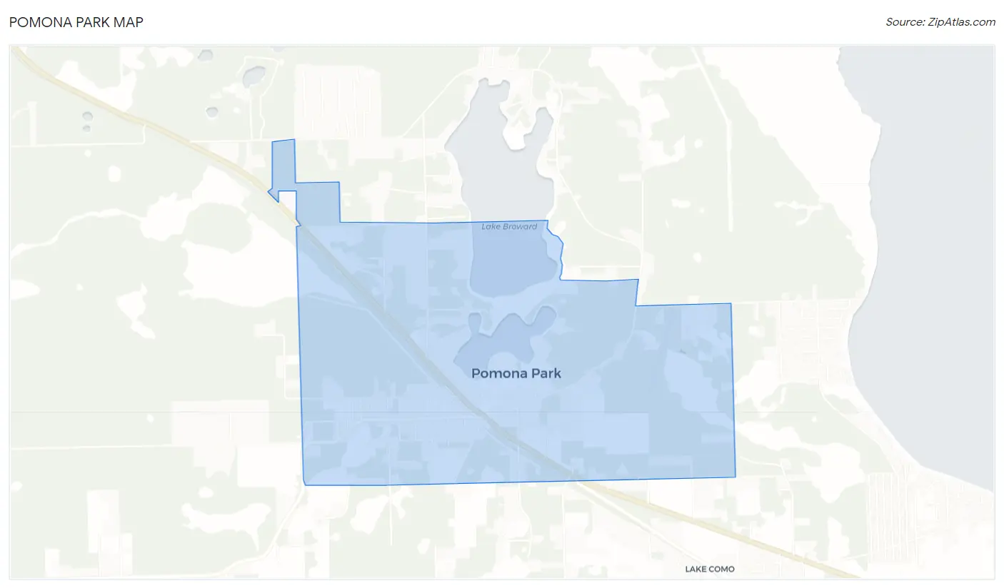 Pomona Park Map
