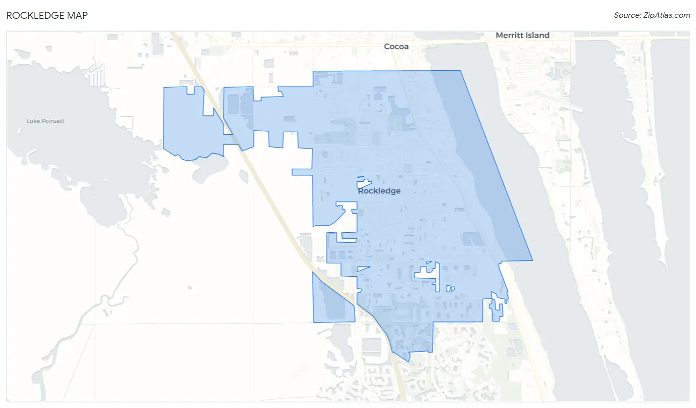 Rockledge Map