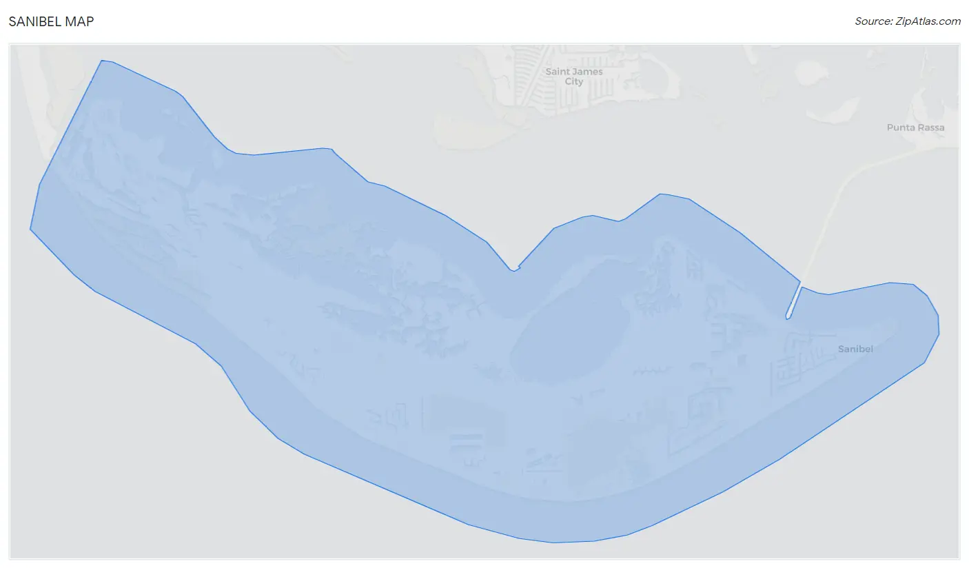 Sanibel Map