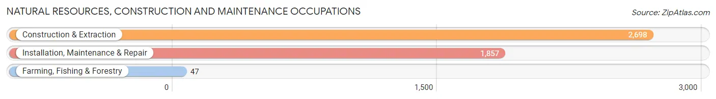 Natural Resources, Construction and Maintenance Occupations in Spring Hill