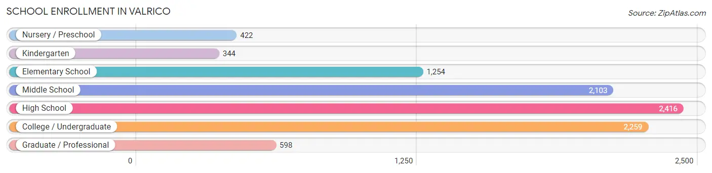 School Enrollment in Valrico