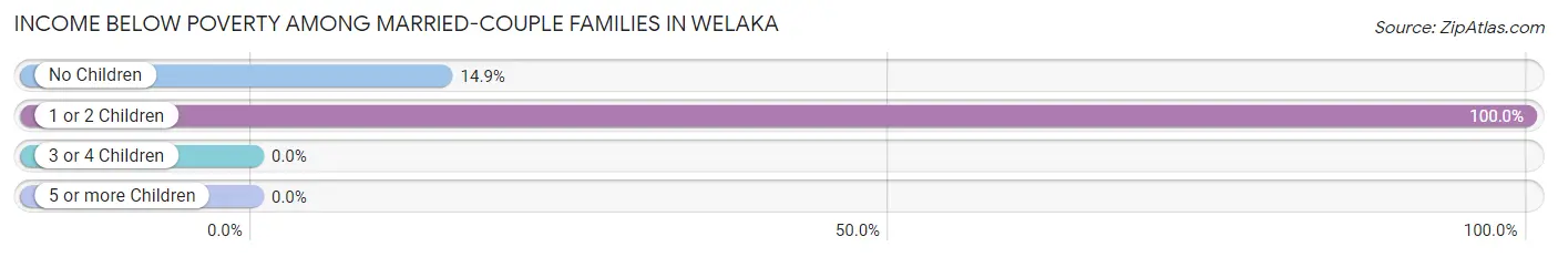 Income Below Poverty Among Married-Couple Families in Welaka