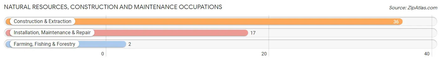 Natural Resources, Construction and Maintenance Occupations in Westville