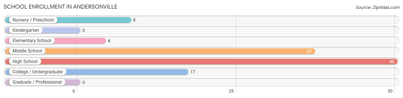 School Enrollment in Andersonville