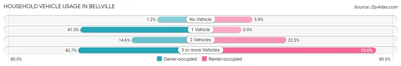 Household Vehicle Usage in Bellville