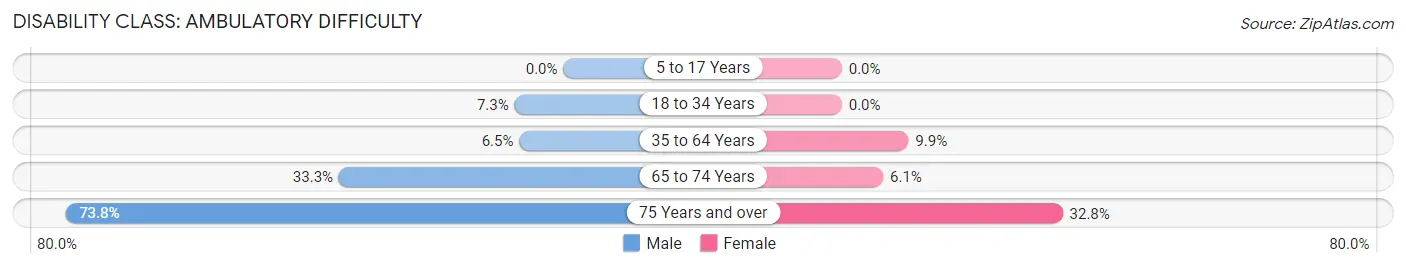 Disability in Lovejoy: <span>Ambulatory Difficulty</span>