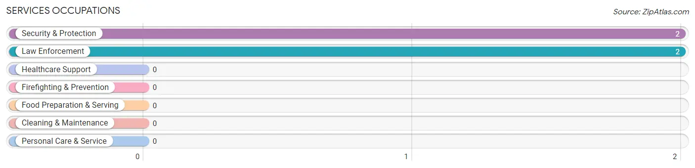 Services Occupations in Mershon