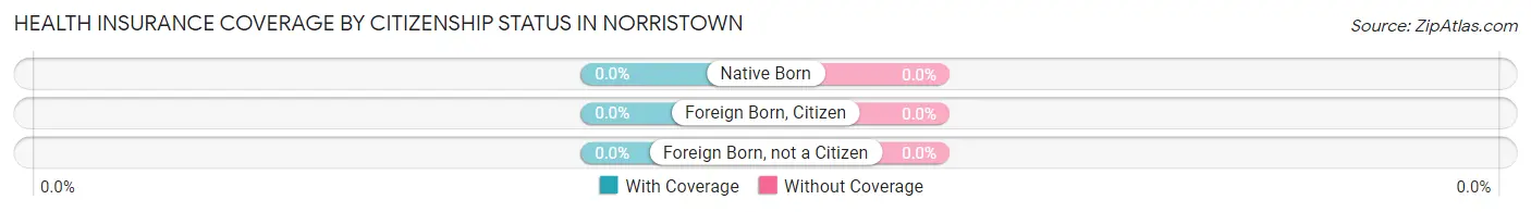 Health Insurance Coverage by Citizenship Status in Norristown
