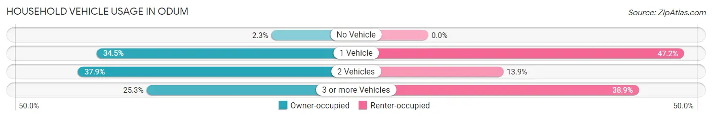 Household Vehicle Usage in Odum