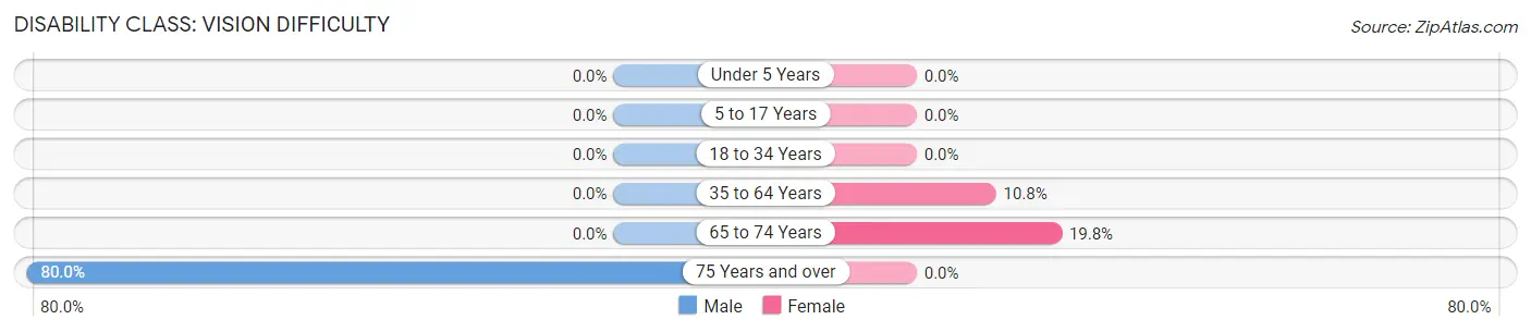 Disability in Sardis: <span>Vision Difficulty</span>