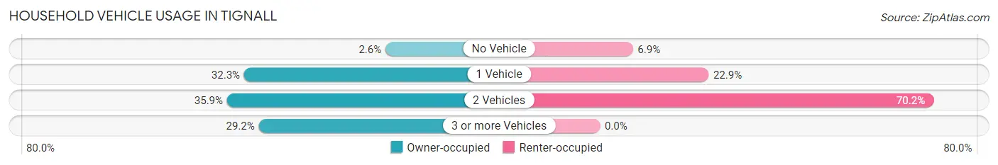 Household Vehicle Usage in Tignall