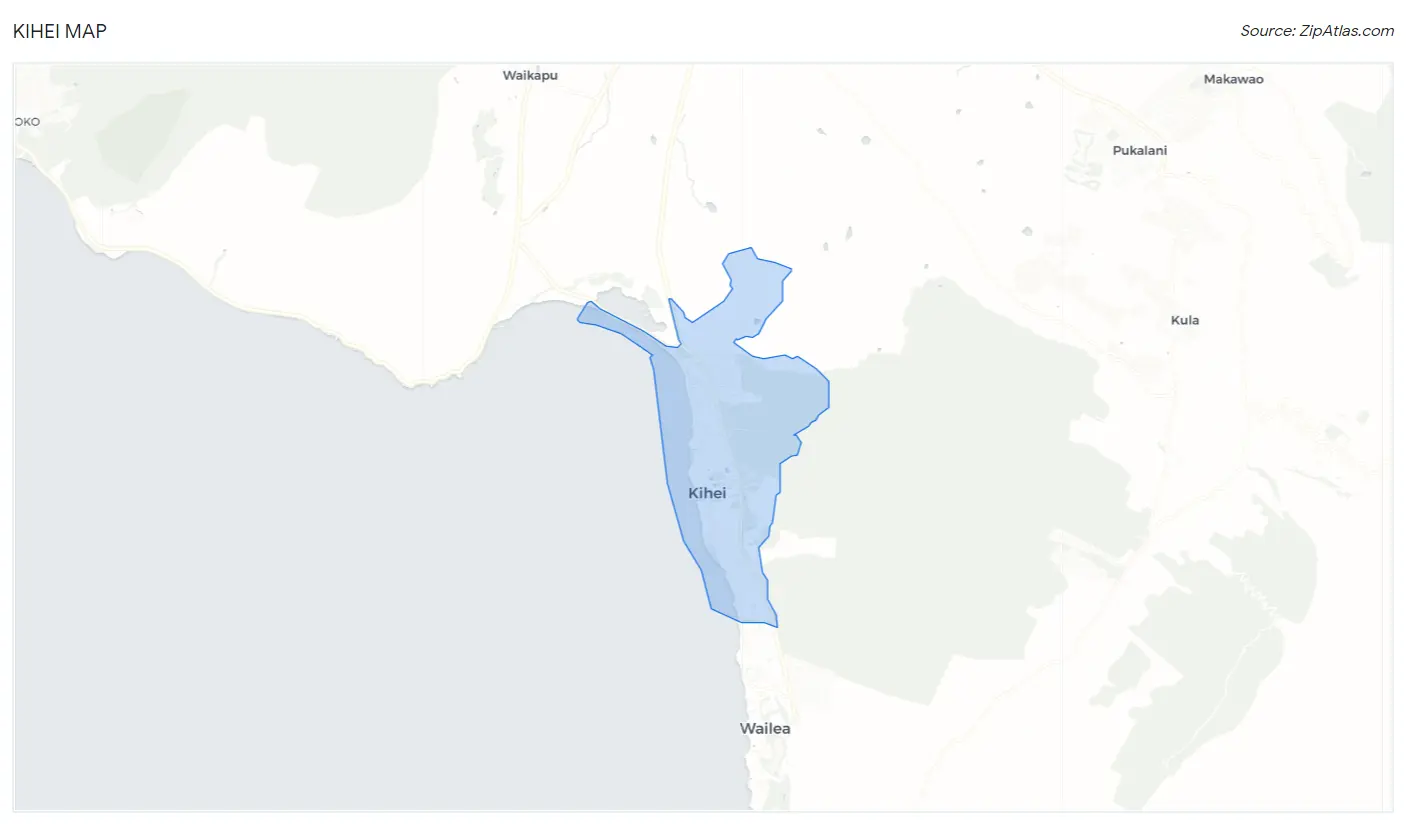 Kihei Map