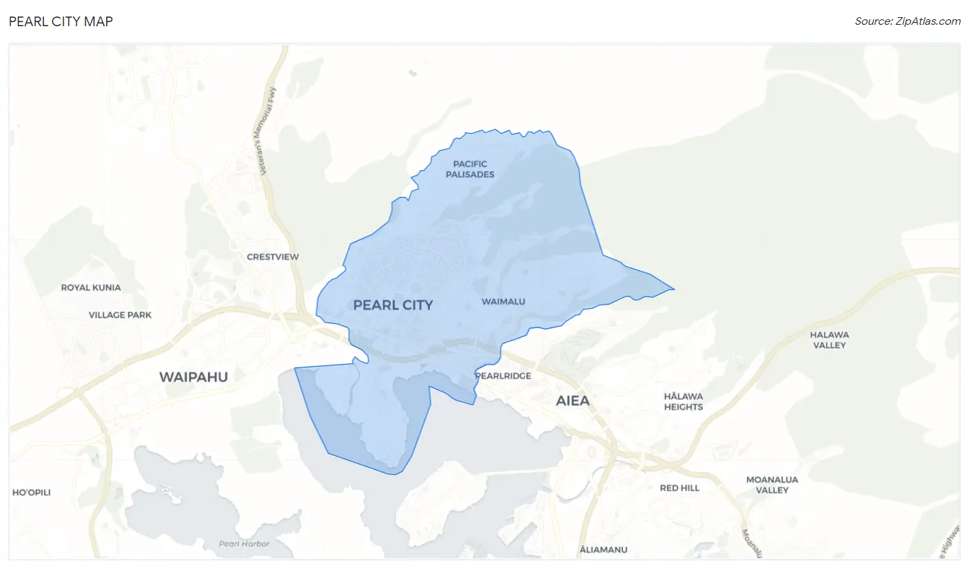 Pearl City Map