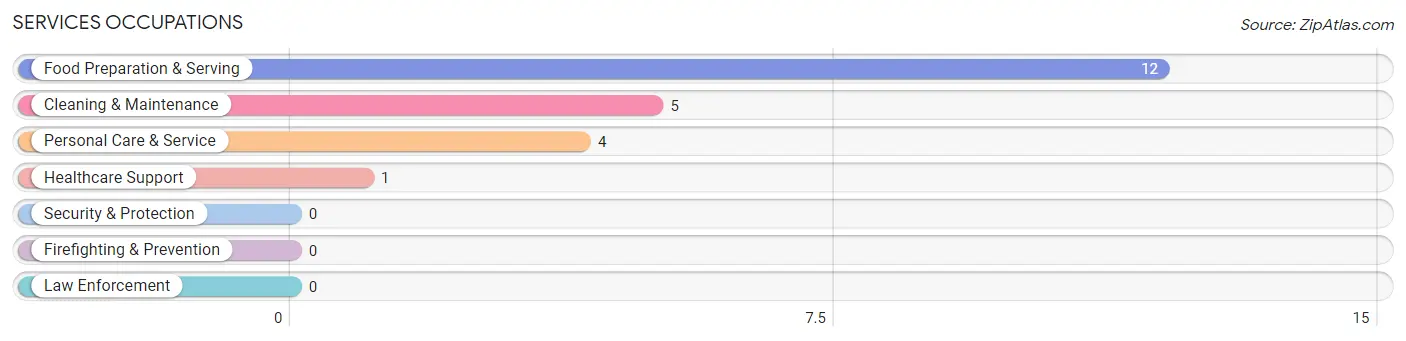 Services Occupations in Auburn