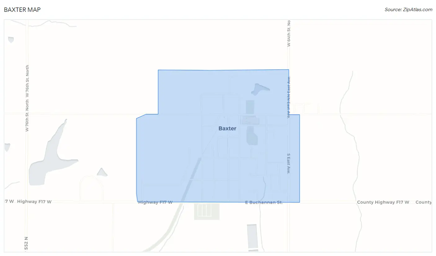 Baxter Map