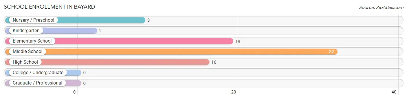 School Enrollment in Bayard