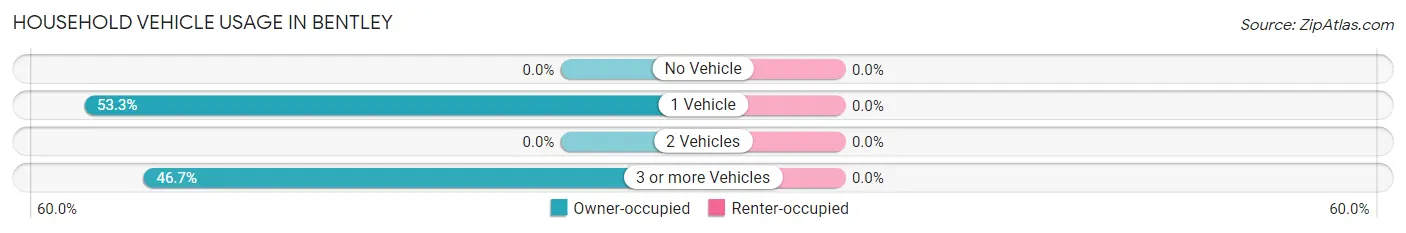 Household Vehicle Usage in Bentley